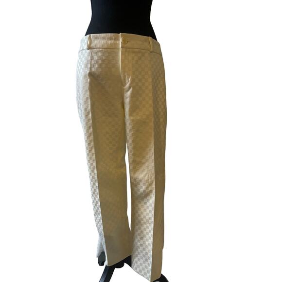 Banana Republic Cream Hampton Pants - Picture 1 of 7